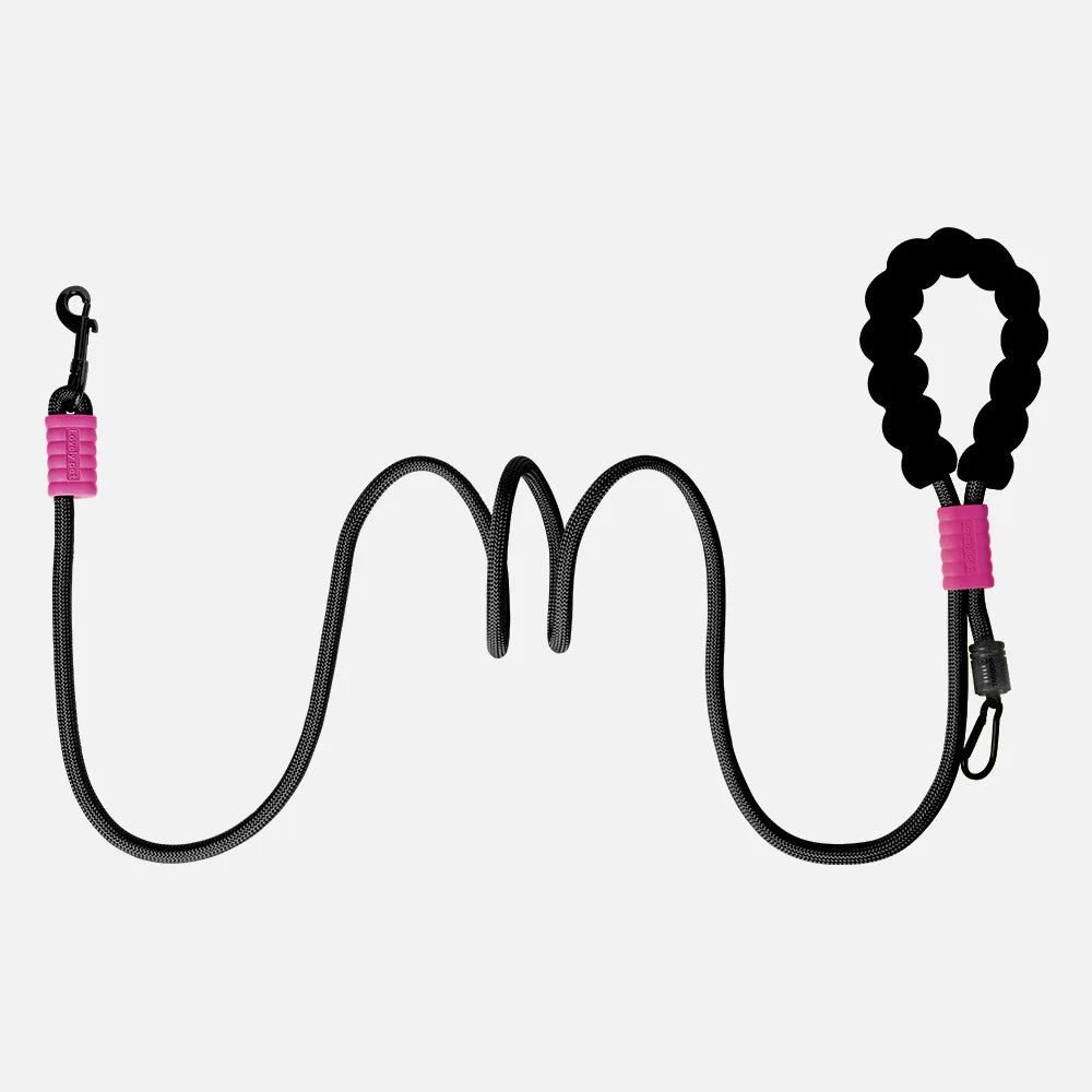 Cross-Body Dog Leash with Cloud Foam Cotton Handle – Hands-Free Walking Leash | Multiple Colours