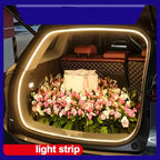 Car Boot LED Light Strip – Auto-Sensing Trunk Ambient Lighting, 2M & 4M | White & Warm