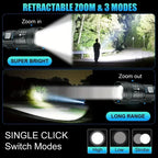 Super Bright USB Rechargeable LED Flashlight
