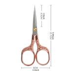 Retro Vintage Embroidery Scissors — Stainless Steel 5 Inch