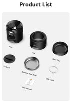 ROJECO 2L Automatic Pet Feeder – Smart Timed Cat & Dog Food Dispenser (Button & WiFi Versions)
