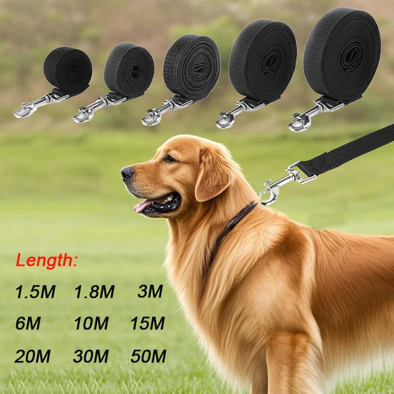 Holapet Long Nylon Dog Training Leash – 1.5m to 50m | All Breeds