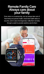 Medical Grade ECG & PPG Smart Watch | Blood Sugar, BMI, Uric Acid & Bluetooth Calling