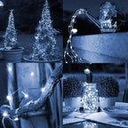 Solar Copper Wire Fairy Lights – IP65 Waterproof, Auto On/Off, 8 Modes