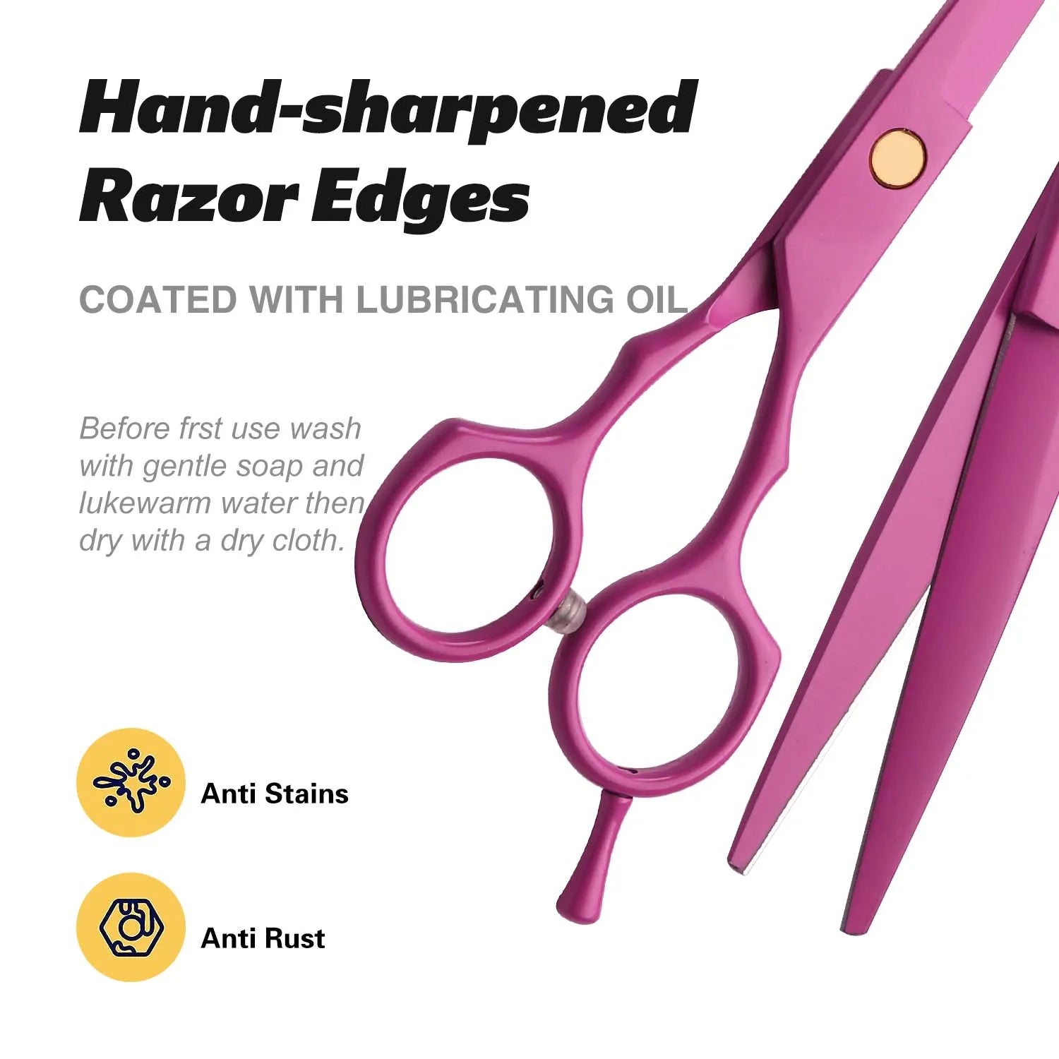 Professional Hairdressing Scissors – Ergonomic Stainless Steel Cutting Scissors