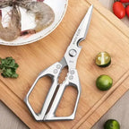 Multifunctional Kitchen Scissors – Stainless Steel Food & Bone Scissors