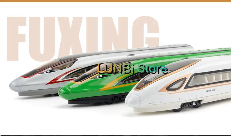 1:87 High Speed Train Die-Cast Model with Lights & Sound
