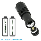 Activefire SK-68 Mini LED Tactical Flashlight – Zoomable, Waterproof, 300 Lumens