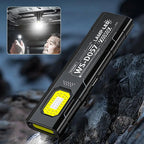 550 Lumen EDC Flashlight – 5 Modes, Clip, Magnetic Base & USB-C Charging