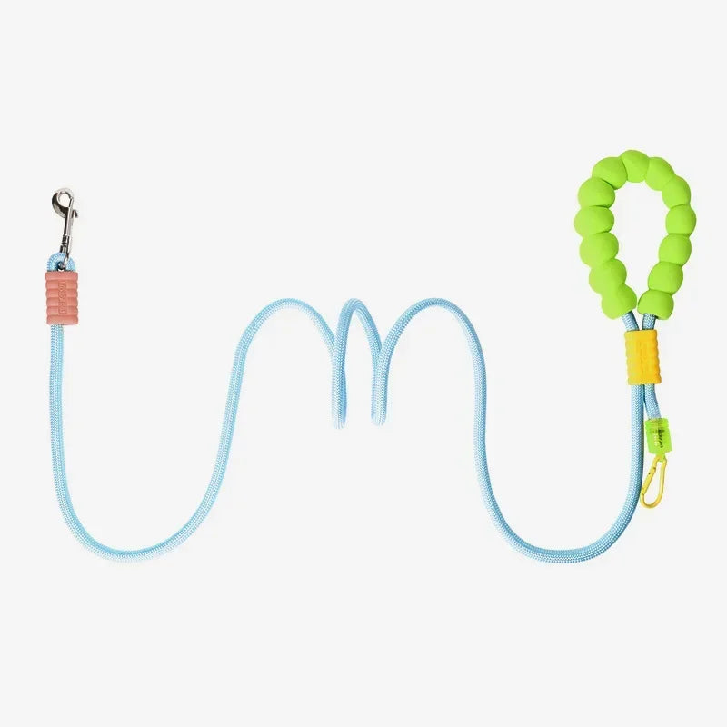 Cross-Body Dog Leash with Cloud Foam Cotton Handle – Hands-Free Walking Leash | Multiple Colours