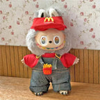 15-17cm For Labubu Doll Mini Clothes