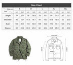 Retro M65 Jacket for Men – Green Outdoor Windbreaker