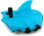 Blue sharks fin Dog vest in blue