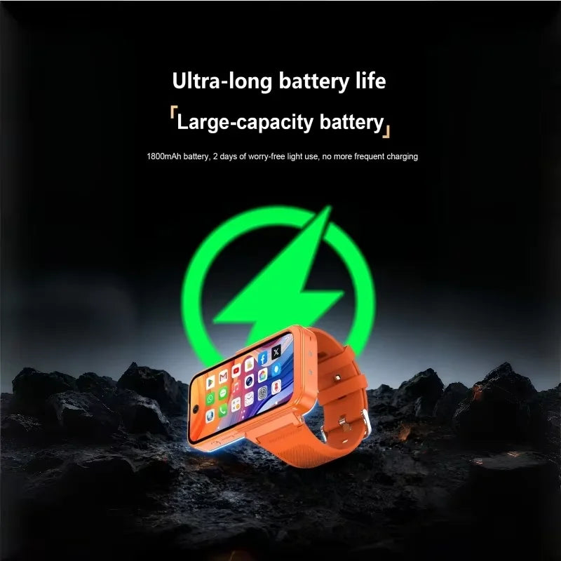PG999 Smart Watch Phone – 4G Android, Octa-Core, GPS, Wi-Fi, Dual SIM, HD Cameras