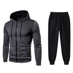 Mens 2026 Tracksuits  Clothing  Sets Hoodie Set Zipper Sweatshirt