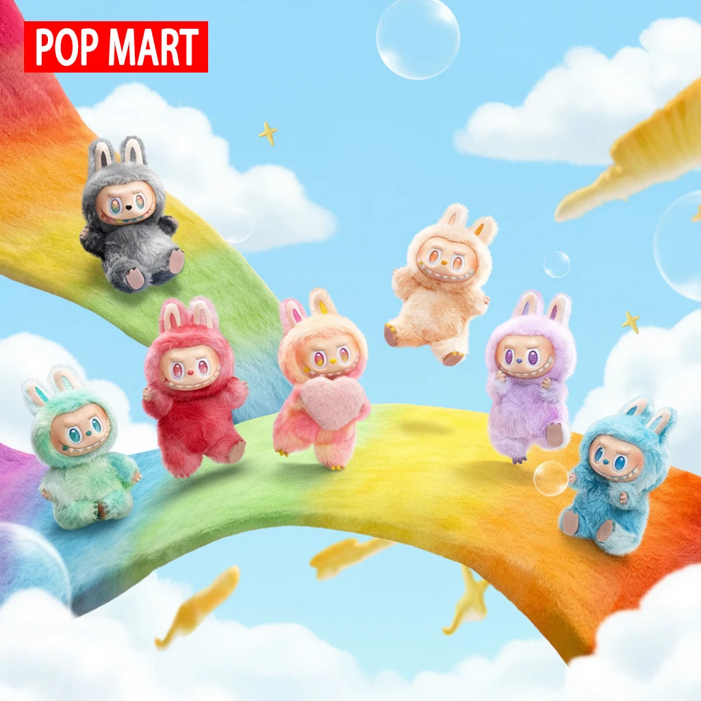 Labubu doll - 100% genuine, Macaron color, It's the perfect gift for children, family and friends.