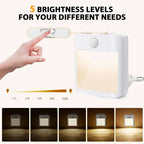 Motion Sensor Night Light - Dimmable LED with AU Plug
