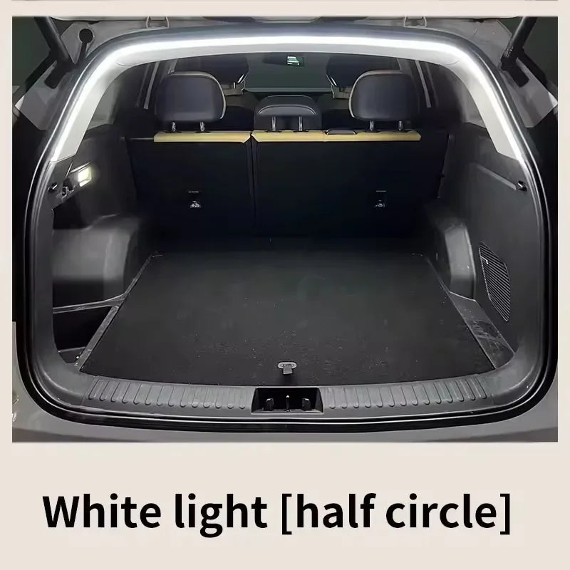 Car Boot LED Light Strip – Auto-Sensing Trunk Ambient Lighting, 2M & 4M | White & Warm