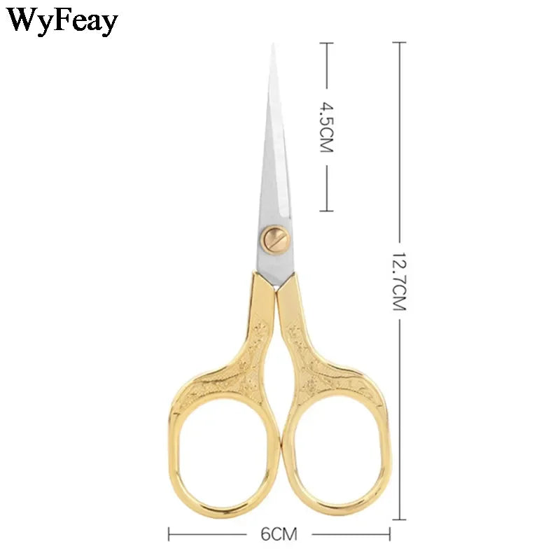 Retro Vintage Embroidery Scissors — Stainless Steel 5 Inch