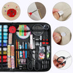 Sewing Kit Complete Set with Threads Needles Scissors Tape Measure Buttons and More