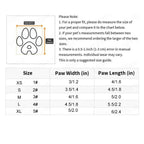 Dog Boots & Paw Protectors – Water-Resistant Winter Shoes for Small, Medium & Large Dogs