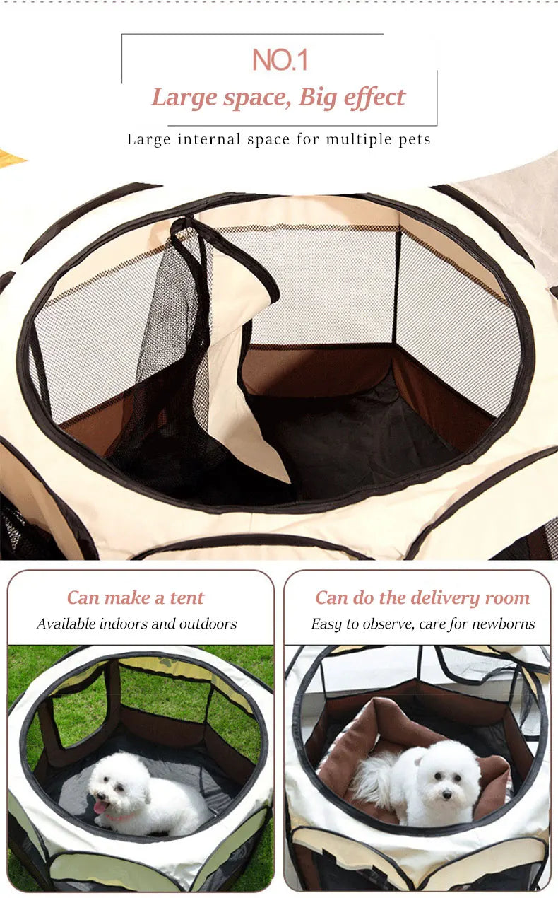 Pet carrier with multiple uses for pets indoors and outdoor