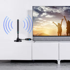 4K HD TV Antenna 500 Mile Long-Range Amplified Digital Antenna DVB-T2 Indoor Outdoor