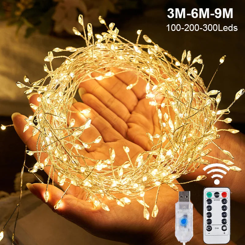 USB LED Fairy String Lights with Remote | 3M, 6M & 9M-