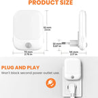 LED Motion Sensor Night Lights for Kids Bedroom