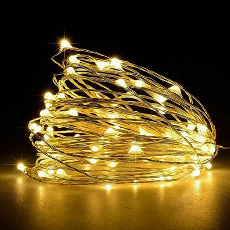 LED Fairy String Lights – Battery Powered | 6 Colours & 5 Lengths
