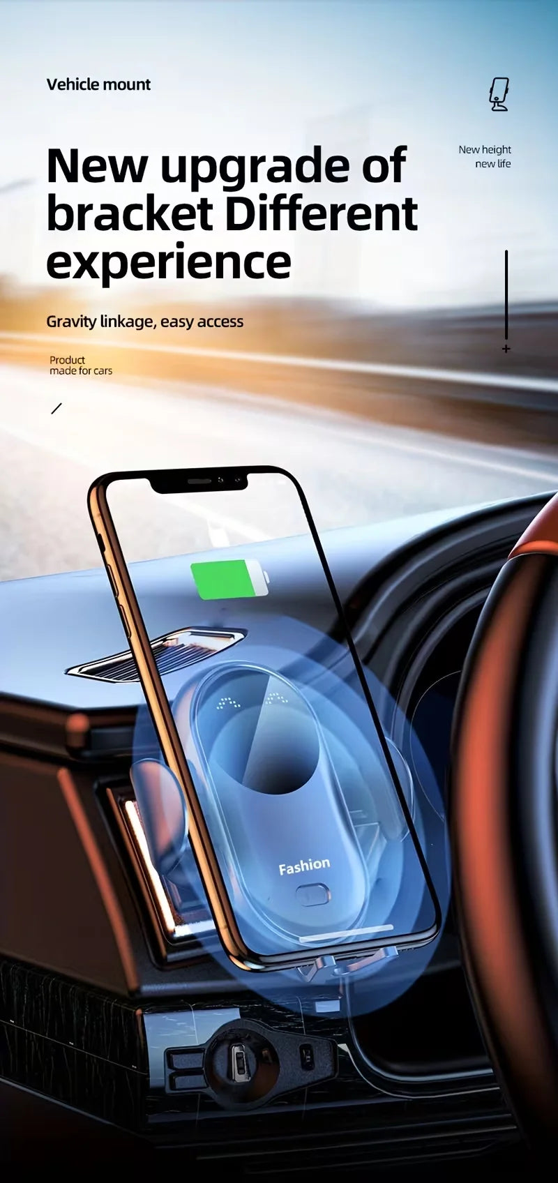 Wireless Charger for with Automatic Infrared Detection