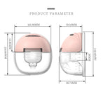 Size of Breast pump