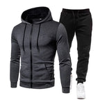 Mens 2026 Tracksuits  Clothing  Sets Hoodie Set Zipper Sweatshirt