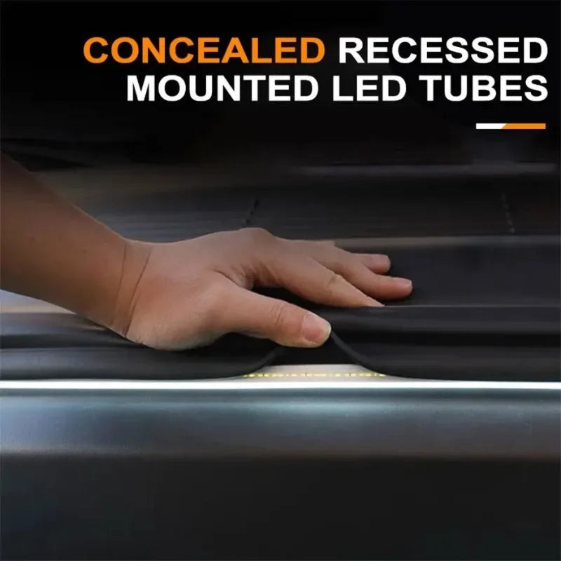 Car Boot LED Light Strip – Auto-Sensing Trunk Ambient Lighting, 2M & 4M | White & Warm