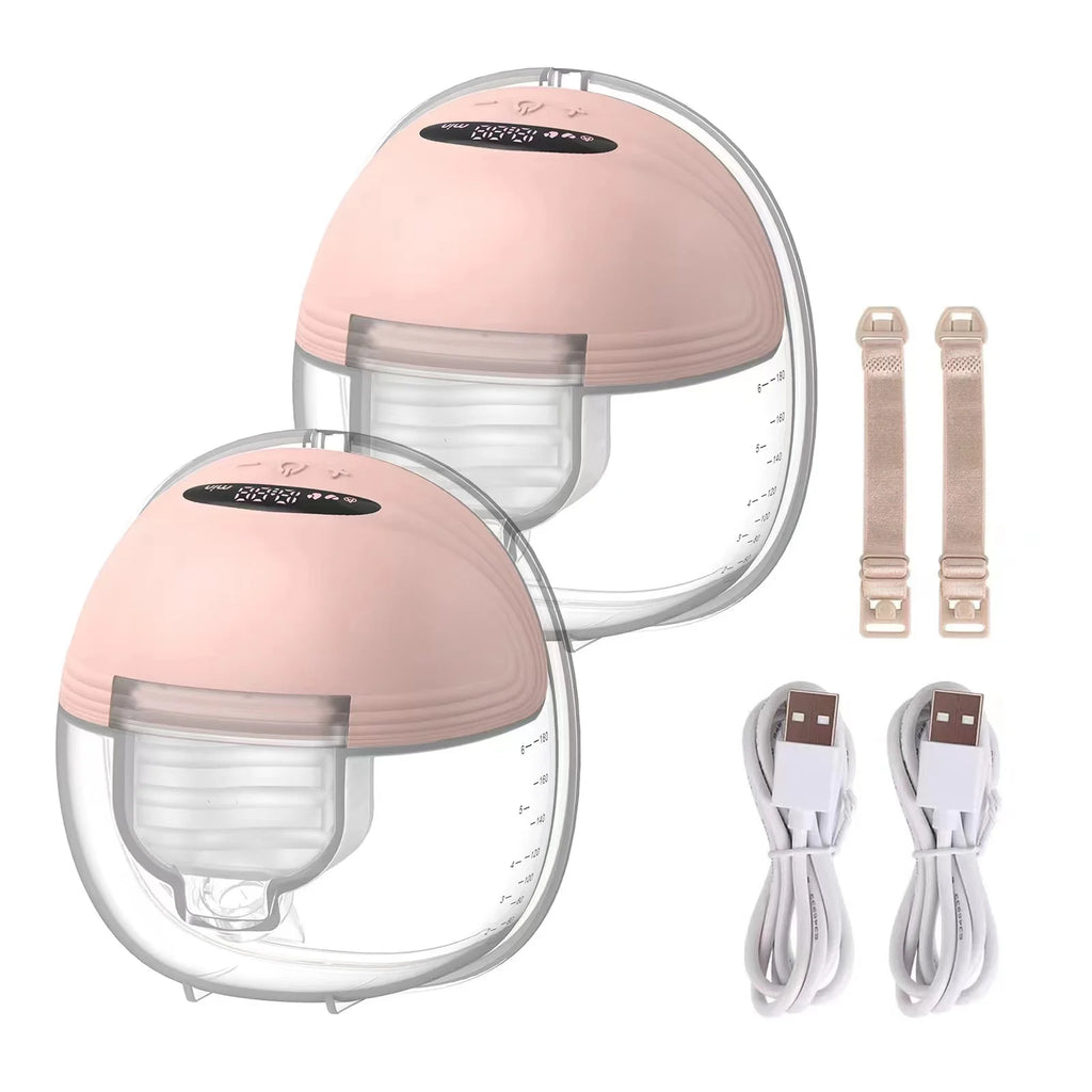 Pink Breast pump
