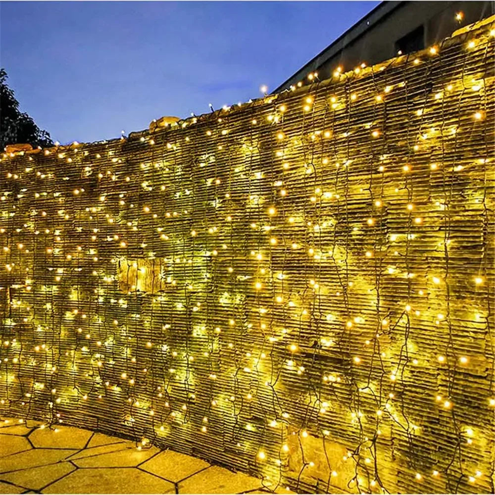 Solar Fairy String Lights – 8 Modes, Waterproof & Outdoor Ready