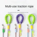 Cross-Body Dog Leash with Cloud Foam Cotton Handle – Hands-Free Walking Leash | Multiple Colours