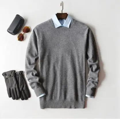 2026 mens Classic Pullover V-Neck Sweater
