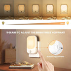 LED Motion Sensor Night Lights for Kids Bedroom