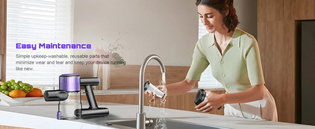 SuXiangVac 10-in-1 Cordless Stick Vacuum Cleaner | 55kPa 500W | HEPA Filter | LED Display | 45 Min Runtime
