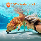 1000M Rechargeable Dog Training Collar – Waterproof Remote Shock Collar with Beep, Vibration & Auto Bark Mode