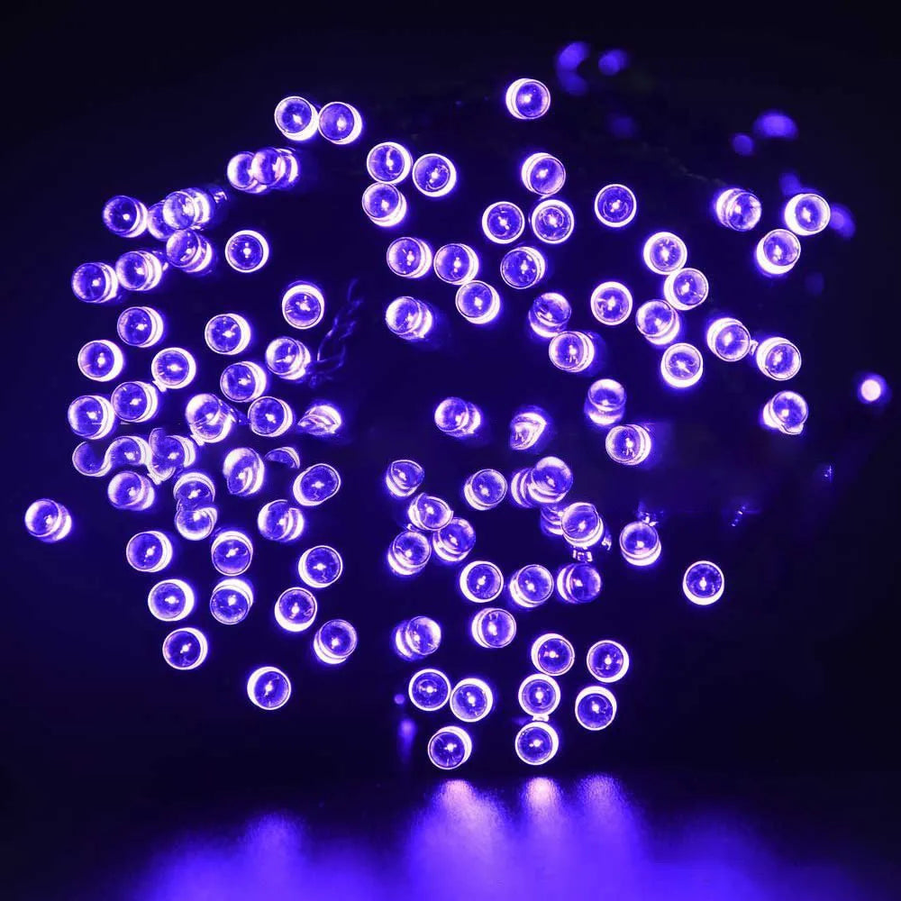 Solar Fairy String Lights – 8 Modes, Waterproof & Outdoor Ready
