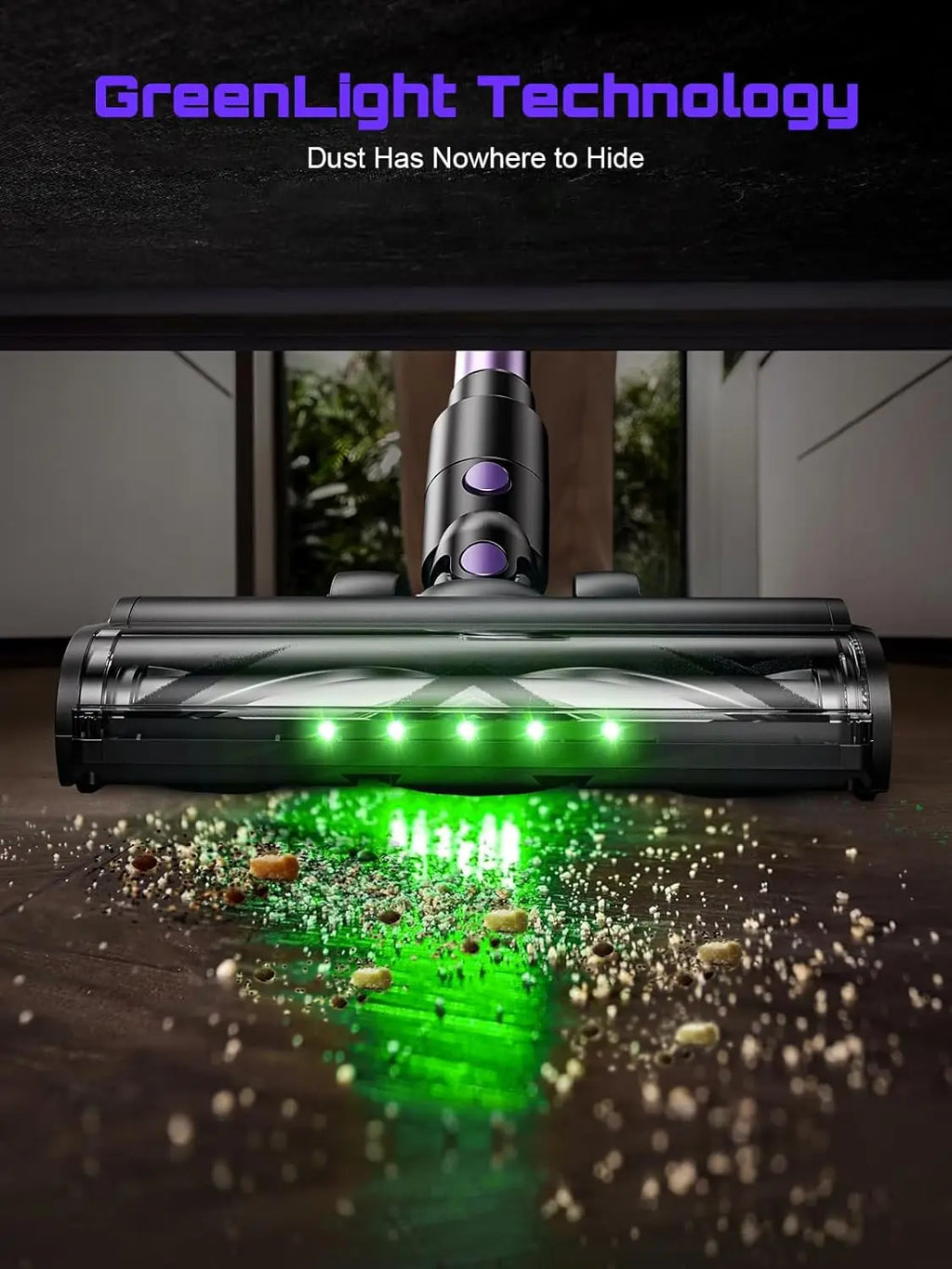 SuXiangVac 10-in-1 Cordless Stick Vacuum Cleaner | 55kPa 500W | HEPA Filter | LED Display | 45 Min Runtime