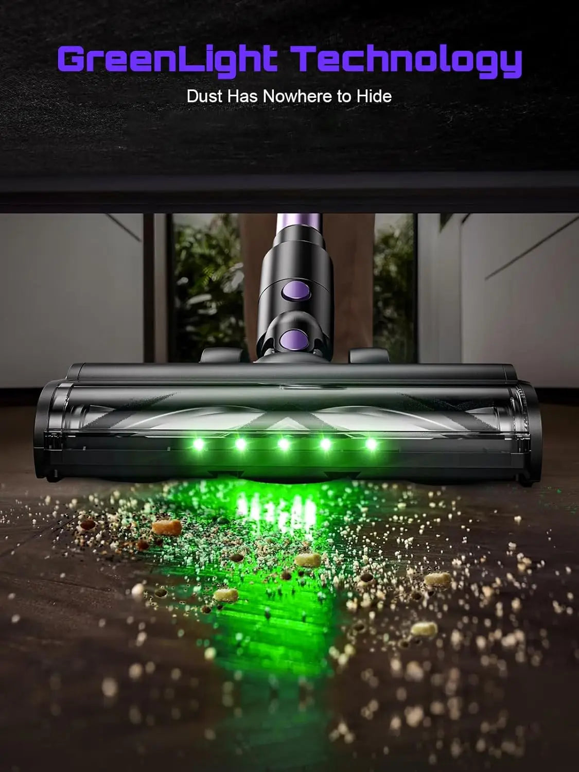 SuXiangVac 10-in-1 Cordless Stick Vacuum Cleaner | 55kPa 500W | HEPA Filter | LED Display | 45 Min Runtime