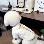 Plush Animal Dog Hoodie – Soft Autumn & Winter Pet Pullover | XS–XL