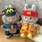 15-17cm For Labubu Doll Mini Clothes