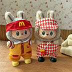 15-17cm For Labubu Doll Mini Clothes
