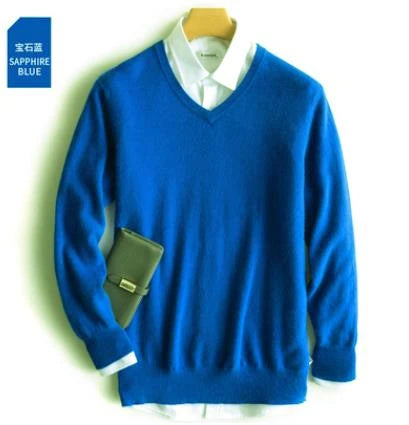 2026 mens Classic Pullover V-Neck Sweater