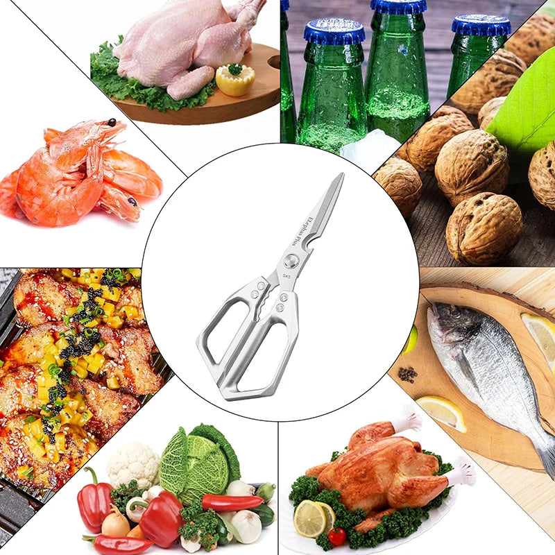 Kitchen Stainless Steel Scissors, Household Kitchen Small Tools,