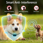 Anti Bark Collar for Dogs – Ultrasonic Vibration Training Collar with IP67 Waterproof & USB Rechargeable